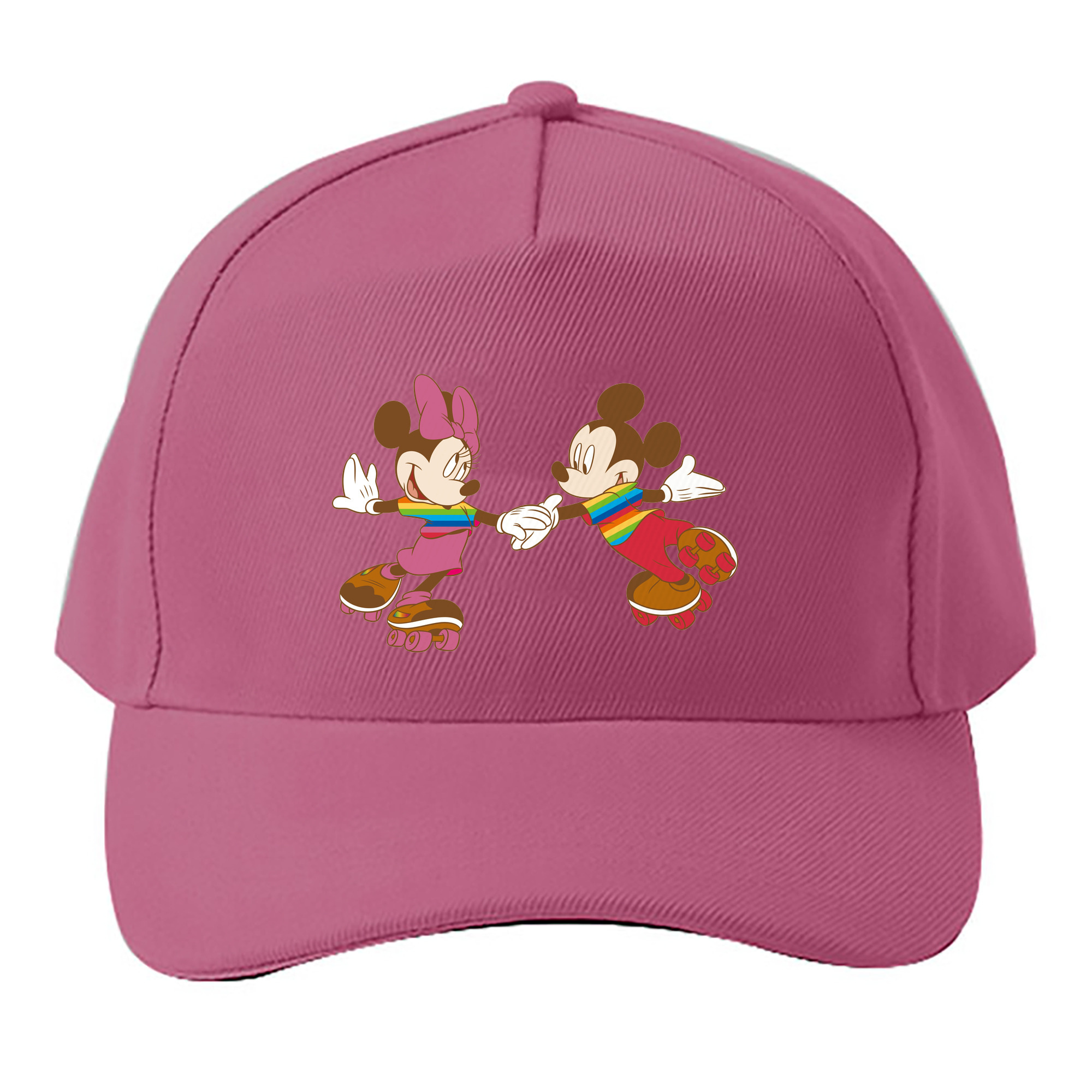 （画像用） ミッキーマウス Mickey Mouse ベースボールキャップ 綿100％ 男女兼用 帽子 スポーツ